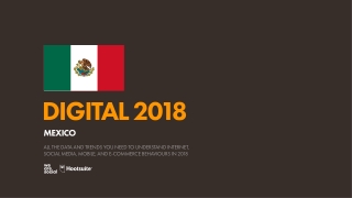 Digital 2018 Mexico (January 2018)