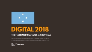 Digital 2018 Federated States Of Micronesia (January 2018)