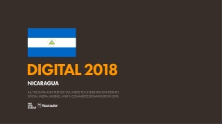 Digital 2018 Nicaragua (January 2018)