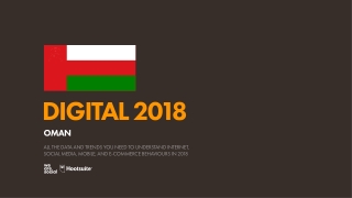 Digital 2018 Oman (January 2018)