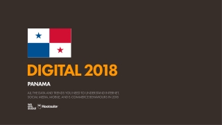 Digital 2018 Panama (January 2018)