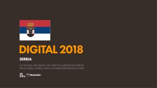 Digital 2018 Serbia (January 2018)