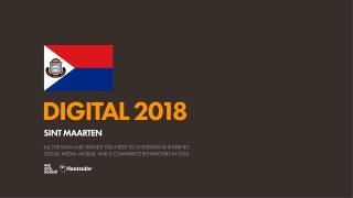 Digital 2018 Sint Maarten (January 2018)