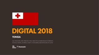 Digital 2018 Tonga (January 2018)