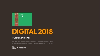 Digital 2018 Turkmenistan (January 2018)