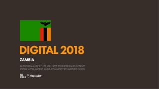 Digital 2018 Zambia (January 2018)