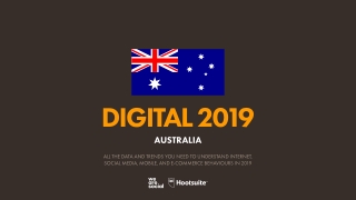 Digital 2019 Australia (January 2019) v01