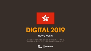 Digital 2019 Hong Kong (January 2019) v01