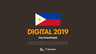 Digital 2019 Philippines (January 2019) v01