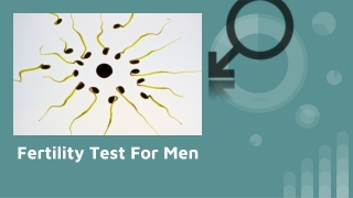 Fertility test for men