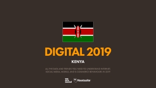 Digital 2019 Kenya (January 2019) v01