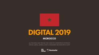 Digital 2019 Morocco (January 2019) v01