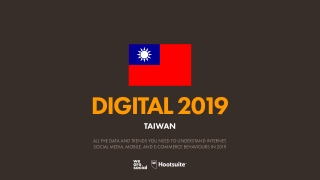 Digital 2019 Taiwan (January 2019) v01