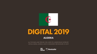 Digital 2019 Algeria (January 2019) v01