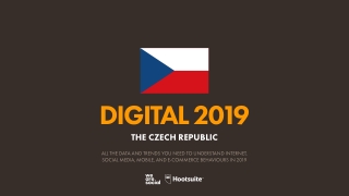 Digital 2019 Czech Republic (January 2019) v01