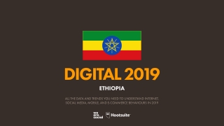 Digital 2019 Ethiopia (January 2019) v01