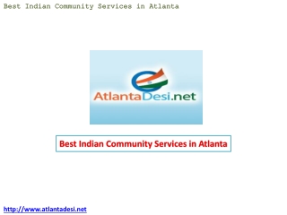 Best Indian Community Services in Atlanta