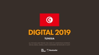 Digital 2019 Tunisia (January 2019) v01