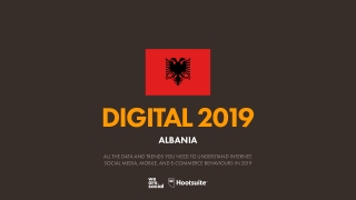 Digital 2019 Albania (January 2019) v01