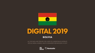 Digital 2019 Bolivia (January 2019) v01