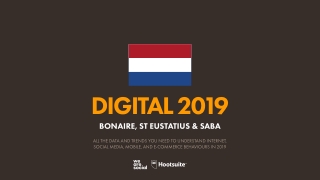 Digital 2019 Bonaire, Sint Eustatius & Saba (January 2019) v01