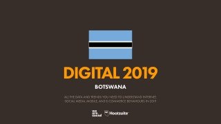 Digital 2019 Botswana (January 2019) v01