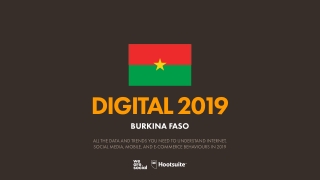 Digital 2019 Burkina Faso (January 2019) v01