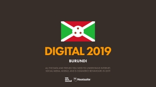 Digital 2019 Burundi (January 2019) v01
