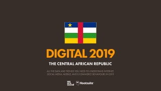 Digital 2019 Central African Republic (January 2019) v01