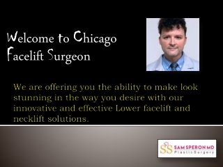 We are offering highly effective lower facelift and necklift surgeries: