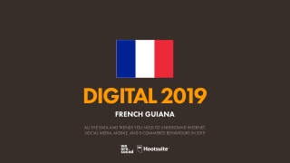 Digital 2019 French Guiana (January 2019) v01