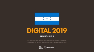 Digital 2019 Honduras (January 2019) v01