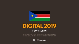 Digital 2019 South Sudan (January 2019) v01