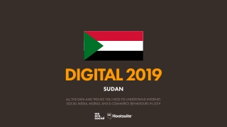 Digital 2019 Sudan (January 2019) v01