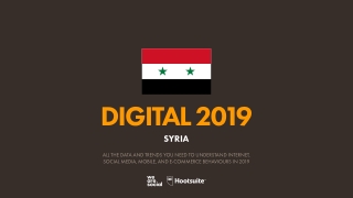 Digital 2019 Syria (January 2019) v01