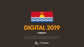 Digital 2019 Kiribati (January 2019) v01