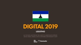 Digital 2019 Lesotho (January 2019) v01