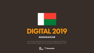 Digital 2019 Madagascar (January 2019) v01