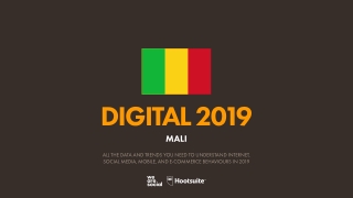 Digital 2019 Mali (January 2019) v01