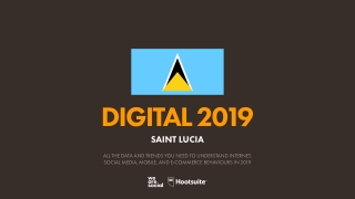 Digital 2019 Saint Lucia (January 2019) v01