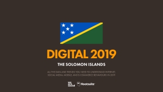 Digital 2019 Solomon Islands (January 2019) v01