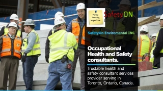 Best health and safety training in Toronto, Ontario, Canada