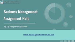 Business management assignment help