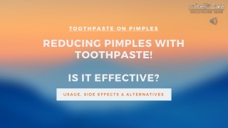 Does Toothpaste on Pimples, Work?
