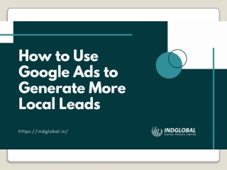 How to Use Google Ads to Generate More Local Leads