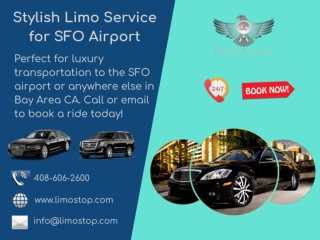 Stylish Limo Service for SFO Airport