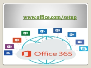 www.office.com/setup - Download Microsoft Office 365 Setup