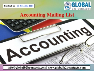 Accounting Mailing List