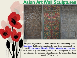 Asian Art Wall Sculptures
