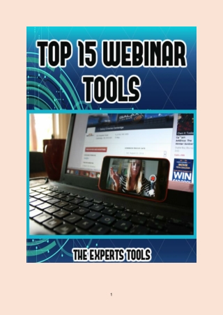 Top 15 Webinar Tools